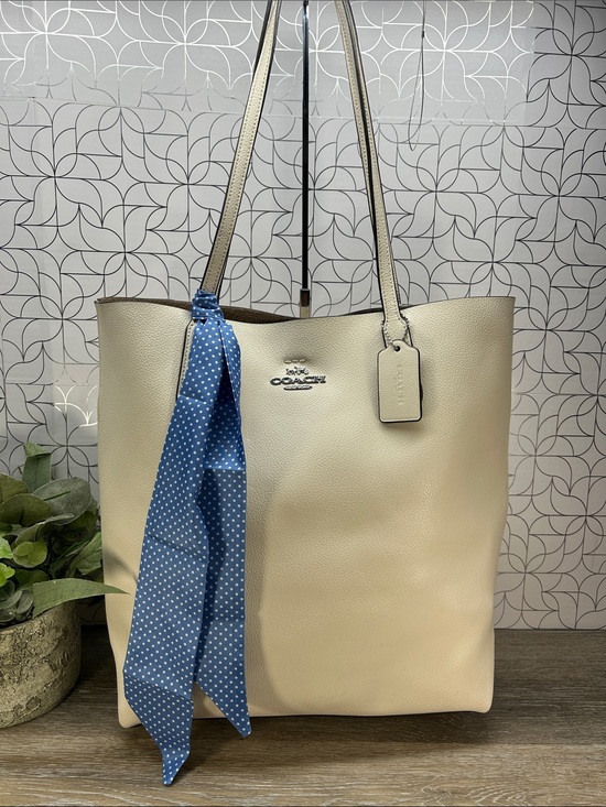 Coach Handbags - 0636 Coach Leather Tote Bag in Cream 269130636